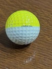 Vintage Rare Ping Karsten Eye Golf Ball 2-tone Yellow  white  -  8