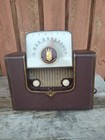 Vintage 1950 Zenith G503 Tube Portable Radio Bakelite Flip-up Dial Original Box