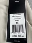 Adidas Men   s Joggers Essential Pants Advr0870 Performance Stretch Sz Medium Nwt