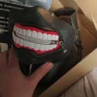Anime Tokyo Ghoul Mask Ken Kaneki Hood Mask Halloween 3d Rubber Cosplay Prop