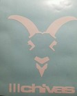 Chivas De Guadalajara Blanco Cut Decal Sticker   4 5 x 5 