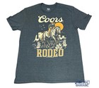 New Coors Rodeo Cowboy Banquet Beer 1873 Classic Men s White Vintage T-shirt