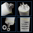 Start Run Motor Capacitor Water Pump Compressor Air Conditioning 450v   f Cbb60