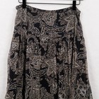 Valerie Stevens Silk Georgette Paisley Maxi Skirt Vtg Y2k Whimsigoth Fairy Sz 6