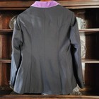 Nwot Shire s Womens Sz 10 Equestrian Riding Show Jacket Black Purple Never Worn 