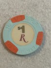 Vintage  1 Casino Chip From Paris Casino Las Vegas Nv