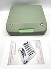 1960 Hermes Portable Rocket Typewriter With Case Bi Color Sn5797938 Nice