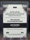 2025 Topps Star Wars Smuggler s Outpost Stellar Dave Chapman As Bb-8 Auto