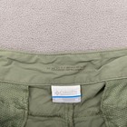 Columbia Omni-shield Hiking Shorts Womens 10 Olive Green Stretch Outdoor Trail