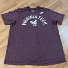 Nike Virginia Tech Hokies Curved Wordmark T-shirt Men   s Size Xl Retro Mascot