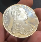 Asutria  1780 Proof Silver Thaler  Restrike  28 06g  Gem