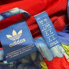 Adidas Originals Windbreaker Jacket Rio Chita Women s Red Floral Sz L