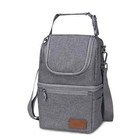Insulated Baby Bottle Bag-ideal Breastmilk Cooler  Fits 6 Bottles multi-purpose 