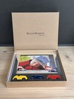Reed   Barton Baby Race Car Picture Frame 5    X 7    Silverplate Photo Gift