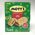 Mott s Soft Baked Apple Filled Bars  6 55oz   Brand New   Made With Real Fruit