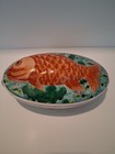 Chinoiserie Antique 19th C Chinese Famille Rose Fish Tureen 