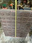 Vintage Equipto 54 Drawer Metal Parts Cabinet Auto Hardware Store Industry Shop