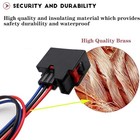Lizapus 2pcs 3-way Rear Tail Lamp Taillight Connector Compatible With 2011