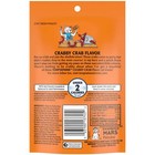 Classic Crunchy And Soft Cat Treats Crabby Crab Flavor  3 Oz  Pouch  pack Of 12 