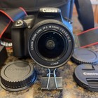 Canon Eos Rebel T3 12 2mp Digital Slr Camera Kit  With 18-55mm   75-300mm Lens
