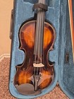 4 4 Violin Antique Style With Extra Strings Bow Case Rosin