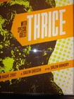 Brand New Thrice Mewithoutyou Zombie Halloween Deja Entendu07 Tour Print Framed 