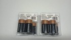 Duracell Coppertop D Alkaline Batteries- 2 Packs Of 4 - Exp  2034