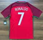 Authentic 2016 Euro Nike Portugal Ronaldo Match Jersey Shirt Player Issue Kit