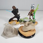 Disney Infinity Figures Star Wars Lot Characters Yoda Ahsoka Anakin Crystal Set