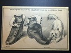 Victorian Advertising Trade Card L t  Meade Boots Shoes   Slippers -spencer Mass