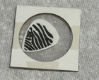 Ted Nugent Signature Guitar Pick 1995 Spirit Of The Wild Tour Plectrum Zebra