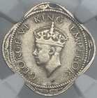 Great Britan 1945-1946 India 1 2a King George Vi Ngc Genuine