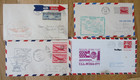 Lot Of 13 First Flight Covers 1927-1960 12 Us   1 Brazil