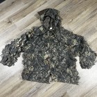 Vtg Mirage Wear Leafy 3d Ghillie Suit Jacket Hood Pants Mens Camo 2xl 3xl Usa