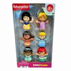 Little People Disney Princess Figures Fisher-price Pack Of Six- Brand New In Box
