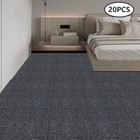Modern 20 Packs Square Carpet Floor Carpet Adsorption Type Self-adhesive Carpet