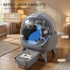 Self Cleaning Litter Box  Automatic For Multiple Cats  App Control   Safety Sens