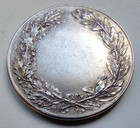 Fame   Merit   1900 s French Art Nouveau Bronze Medal By Naude