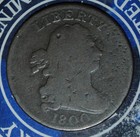 1800  Draped Bust Half Cent    t557