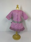 Authentic American Girl Truly Me Lilac Dress Meet Outfit Silver Belt Blue Shoes