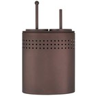  Toilet Brush And Plunger Set With Holder  Modern Oil Rubbed Bathroom Bronze
