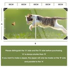 Clear Tarp Patio Enclosure Waterproof Pvc Curtain For Gazebo Porch Deck 6 7x6 7f