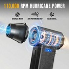 Aldipro Brushless Compressed Air Duster - 110000rpm Electric Air Duster