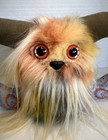 Ooak Weighted Monster Plush Art Doll Faux Fur Horns Cute Critter Whimsigoth