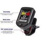 Clip-on Guitar Tuner Rechargeable With Color Screen 360   Rotatable Chromatic Tun