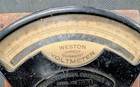 Vintage Weston Model 33876dc Voltmeter Untested Steampunk Industrial Electrical