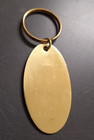 Vintage Solid Brass Ford Keychain