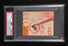 1971 World Series Game 6 Ticket Stub - Clemente Hr    the Throw  - Psa 1 5