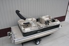 New 19 Ft High Quality Pontoon Boat With 30 Hp