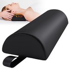 Half Round Massage Table Bolster Pillow With Strap Handle  Semi-roll Support